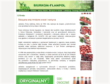 Tablet Screenshot of biurkom.pl